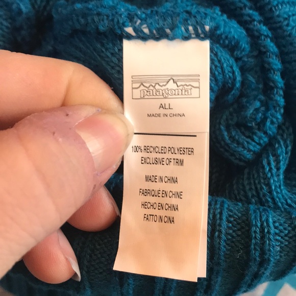 Brand New Patagonia Powder Town Beanie Pom Hat - Picture 11 of 11